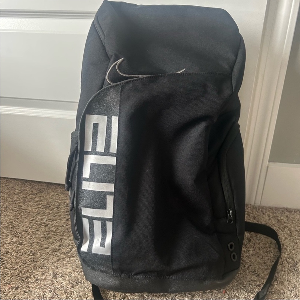 Nike Elite Black and Gray Backpack